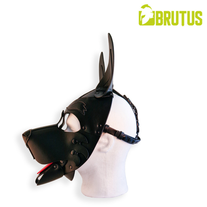 BRUTUS Vegan Pup Hood Black-Black