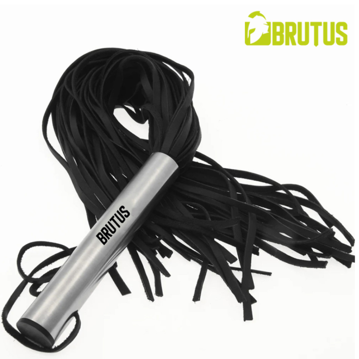 BRUTUS Leather Flogger Large