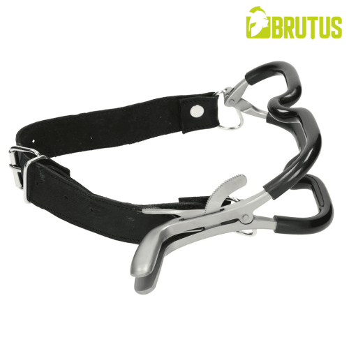 BRUTUS Leather Strap-On Jennings Clamps