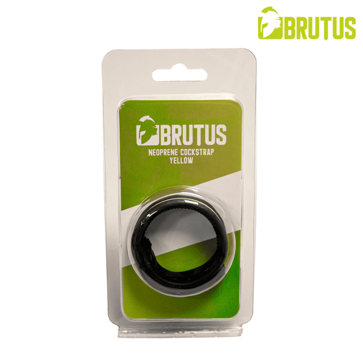 BRUTUS Neoprene Cockstrap Yellow