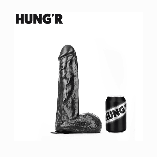 HUNG'R DAVID Dildo Black 13 inch / 33 cm / Ø 7.6 cm