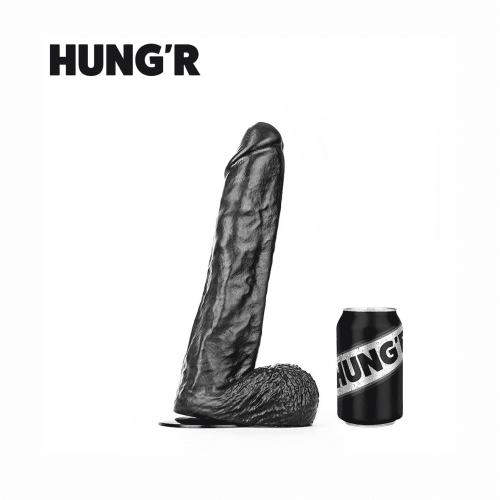 HUNG'R GOLIATH Dildo Black 14 inch / 36 cm / Ø 7.6 cm