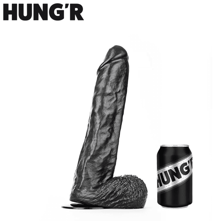 HUNG'R GOLIATH Dildo Black 14 inch / 36 cm / Ø 7.6 cm