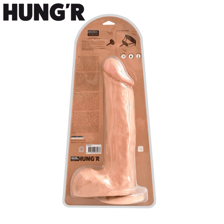 HUNG'R GUSTAV Dildo Flesh 13 inch / 33 cm / Ø 6.8 cm