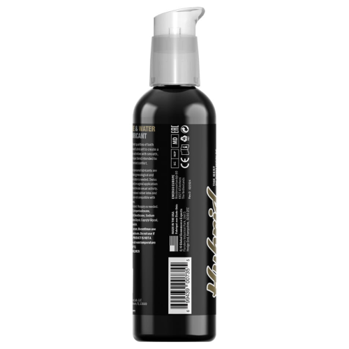 Swiss Navy Hybrid - Premium Silicone and Water Hybrid Lubricant - 4 fl oz / 118 ml