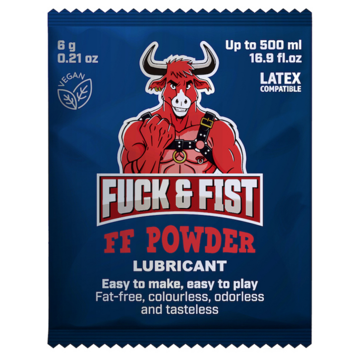 FUCK & FIST Lubrykant w proszku FF Powder Lubricant Sachet - 0.21 oz / 6 gr
