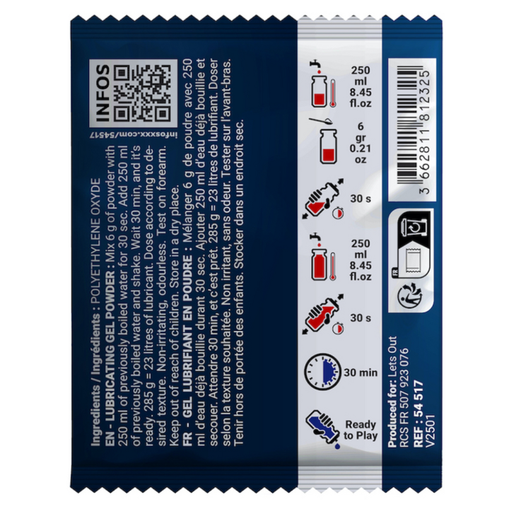 FUCK & FIST Lubrykant w proszku FF Powder Lubricant Sachet - 0.21 oz / 6 gr