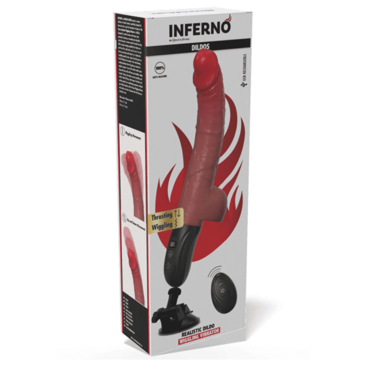 Wigthrust 16 x 4cm thrusting dildo