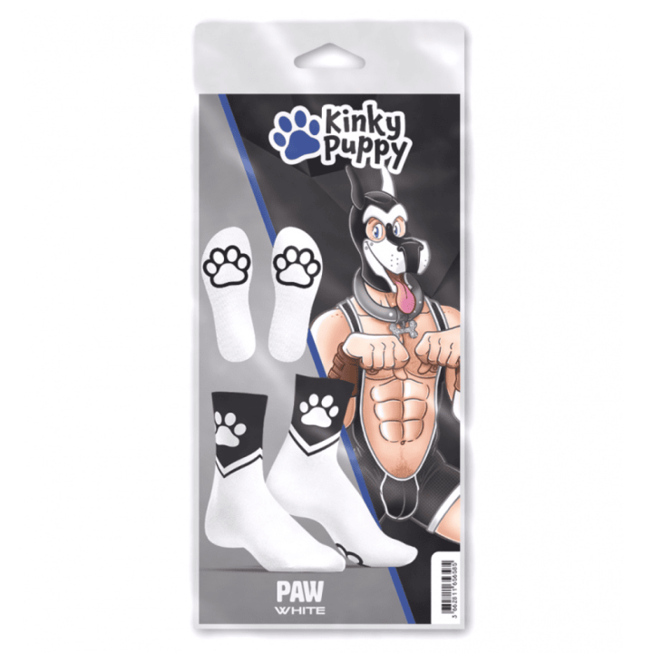Paw Kinky Puppy White Socks