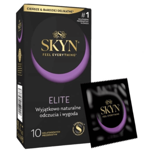 Prezerwatywy bez Lateksu Skyn Elite latex-free condoms x10