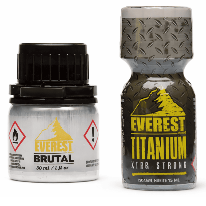 ZESTAW POPPERSÓW EVEREST BRUTAL + EVEREST TITANIUM
