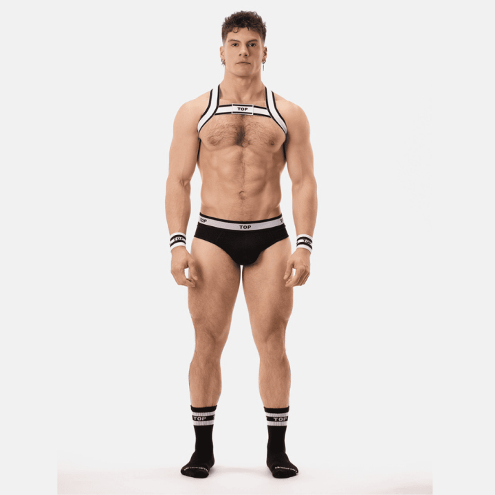 Barcode Berlin Harness Top White