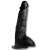 Beefy Brad - Dildo z jądrami Dildo with Balls - 9" / 23 cm Black
