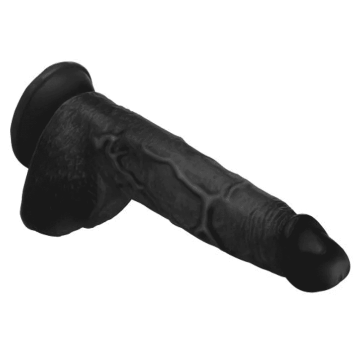 Beefy Brad - Dildo z jądrami Dildo with Balls - 9" / 23 cm Black