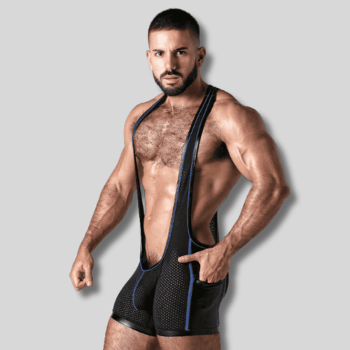 Locker Gear Cargo Singlet Blue