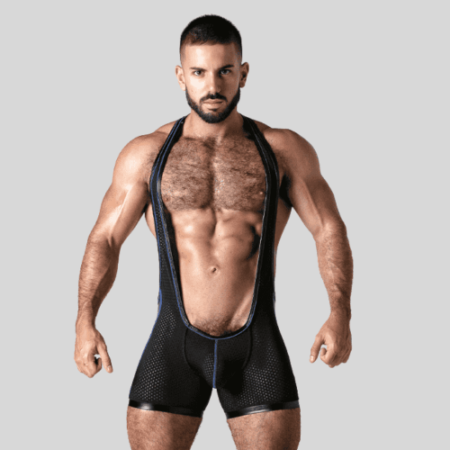 Locker Gear Cargo Singlet Blue