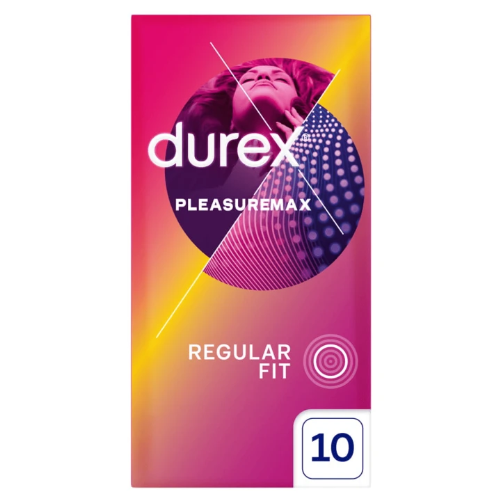 DUREX prezerwatywy PLEASUREMAX 10 szt. prążkowane z wypustkami
