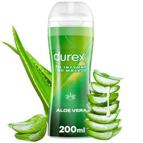 Durex Play 2w1 kojący żel do masażu z Aloesem 200 ml
