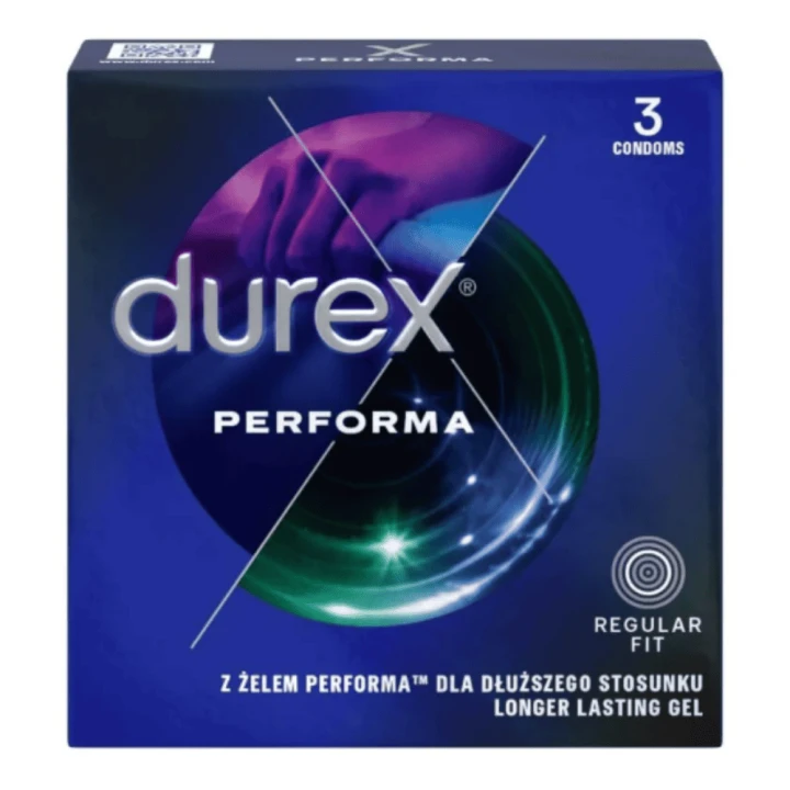 Durex Performa prezerwatywy opóźniające wytrysk 3 szt.