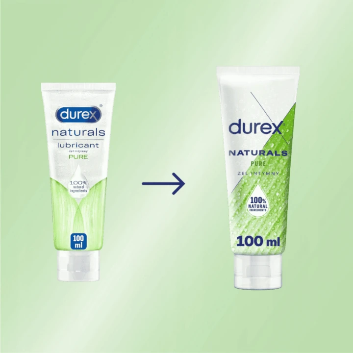 Durex Naturals Pure żel intymny lubrykant 100 ml
