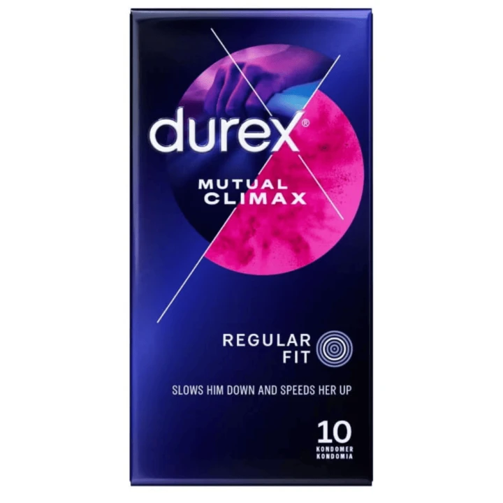 Durex Mutual Climax  prezerwatywy opóźniające stosunek 10 szt.