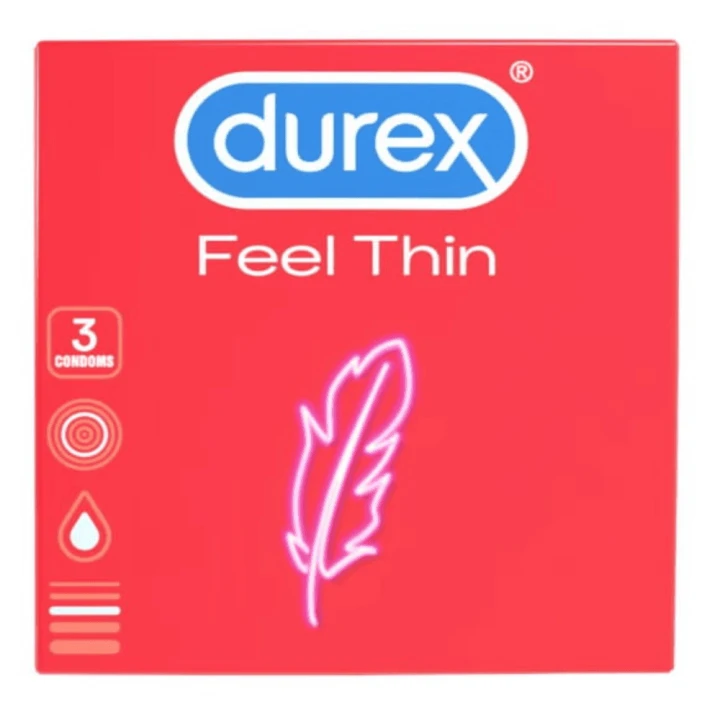 DUREX Feel Thin Classic cienkie prezerwatywy 3 szt.