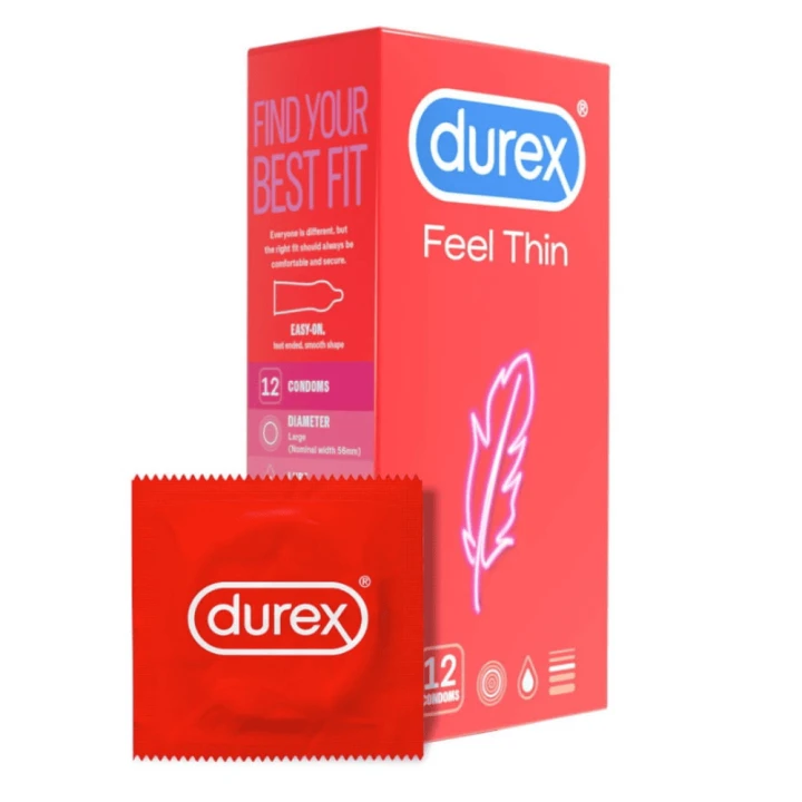 DUREX Feel Thin Classic cienkie prezerwatywy 12 szt.