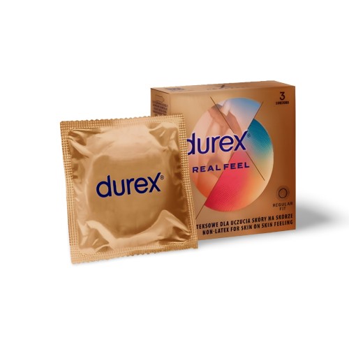 DUREX prezerwatywy REAL FEEL 3 szt. bezlateksowe