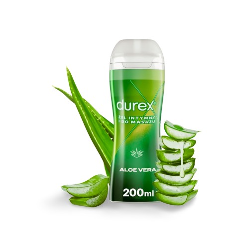 Durex Play 2w1 kojący żel do masażu z Aloesem 200 ml