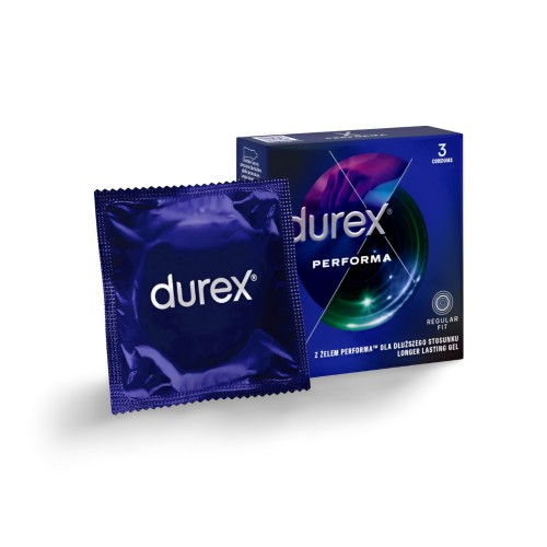 Durex Performa prezerwatywy opóźniające wytrysk 3 szt.