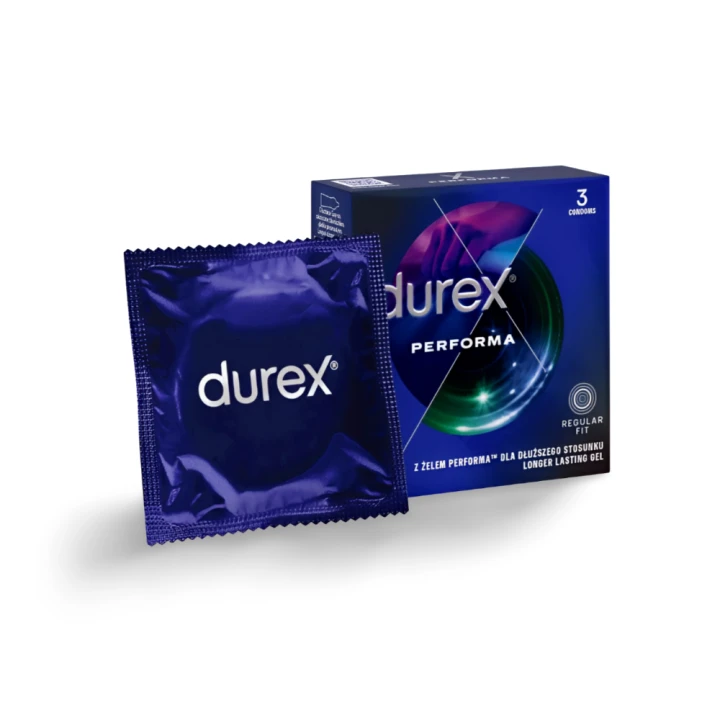 Durex Performa prezerwatywy opóźniające wytrysk 3 szt.