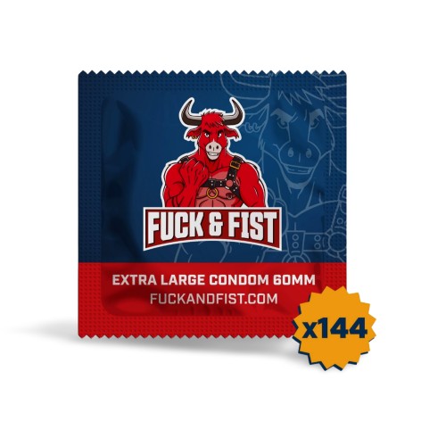 Latex Condoms Fuck & Fist 60 mm x144