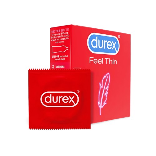 DUREX Feel Thin Classic cienkie prezerwatywy 3 szt.