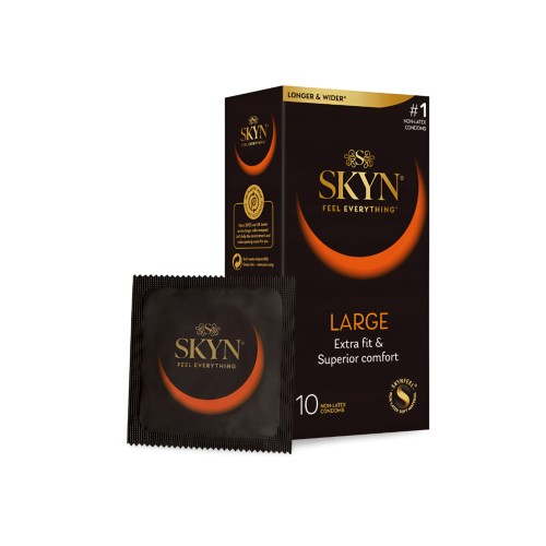 Prezerwatywy o Zwiększonym Rozmiarze Manix Skyn XLarge Condoms x10