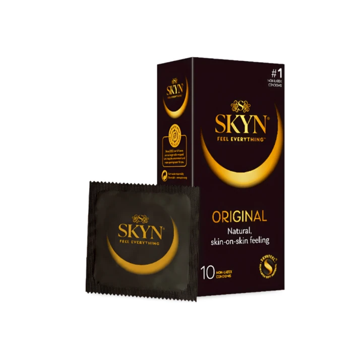 Prezerwatywy bez Lateksu Manix Skyn Original Condoms x10