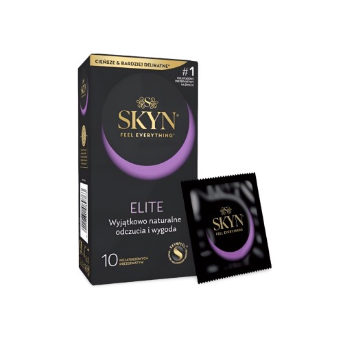 Prezerwatywy bez Lateksu Skyn Elite latex-free condoms x10