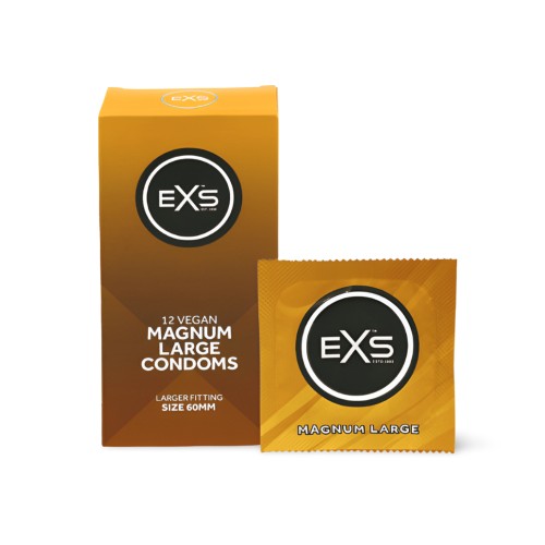 Prezerwatywy Większy Rozmiar EXS Magnum Large Condoms 12 x 60 mm