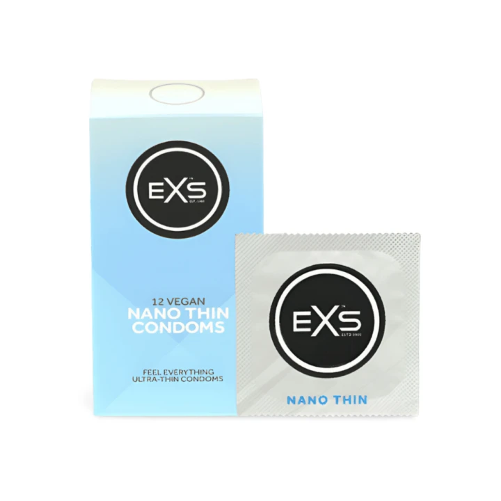 Prezerwatywy Ultra Cienkie EXS Nano Thin Condoms 12 x 53 mm