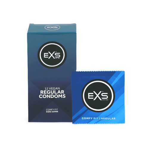Prezerwatywy Standardowe EXS Regular Condoms 12 x 54 mm
