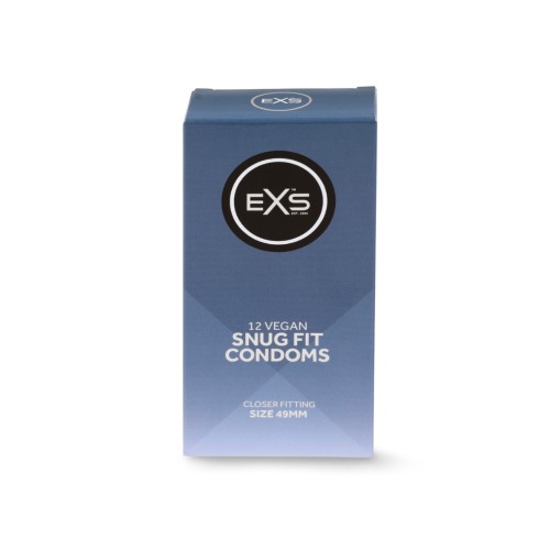 Prezerwatywy Wąskie EXS Snug Fit Condoms 12 x 49 mm