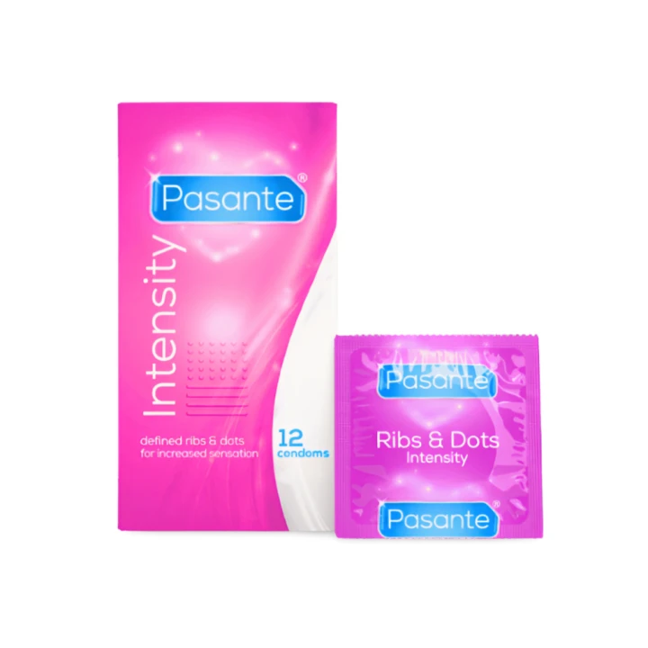 Pasante Intensity Textured Condoms x 12
