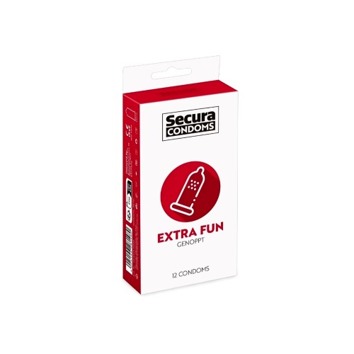 Latex Pearl Condoms Extra Fun x12