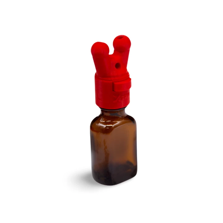 Adapter do poppersa XTRM Sniffer Leakproof Red L