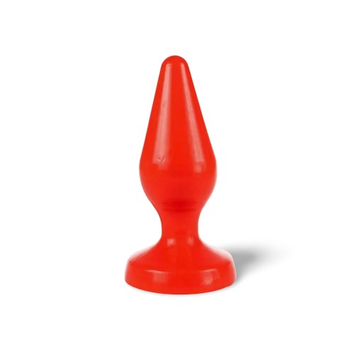 Classic Plug M I Love Butt 13 x 5.3 cm Red