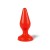 Classic Plug M I Love Butt 13 x 5.3 cm Red