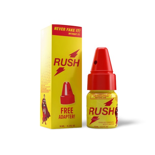 Poppers RUSH 10 ml + Adapter