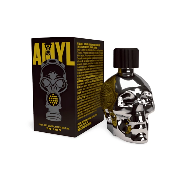 Poppers AMYL SILVER SKULL 15 ml