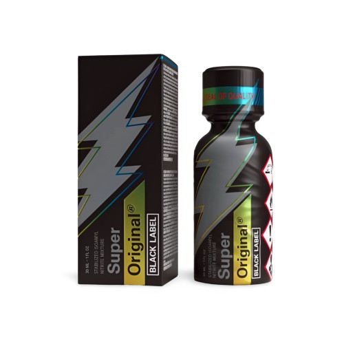 Poppers SUPER ORIGINAL Black Label 30 ml