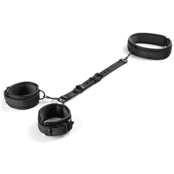 Neckist Black Wrist-Collar Straps