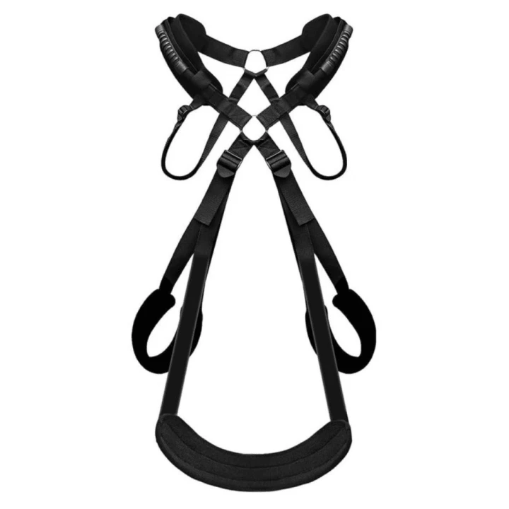 Black Duo Fuck Support Harness